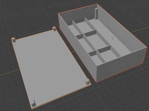 blender screenshot box geometry fixed