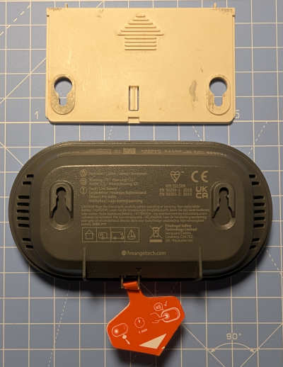 photo carbon monoxide detector new and old