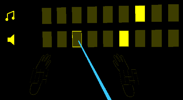 vr screenshot of settings volume