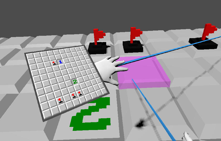 minesweeper vr screen shot windows 3d theme flags