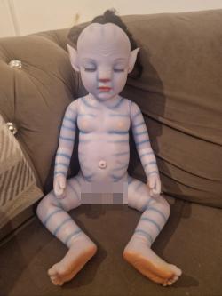 Vinted Avatar baby nude - censored